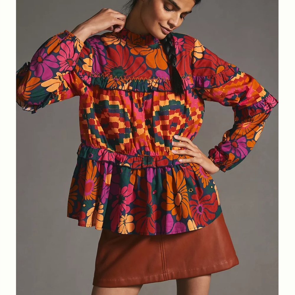 Farm rio x Anthropologie top